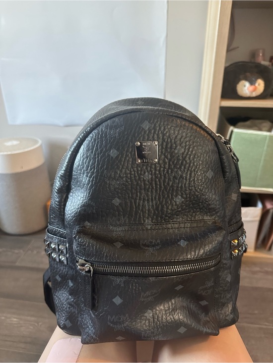 MCM Handbags - MCM Black Leather- small Backpack